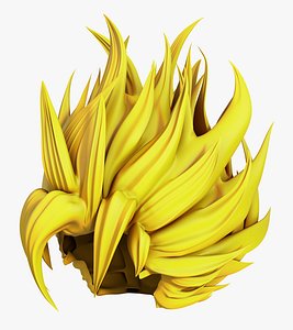 Super Saiyan Wig. V2