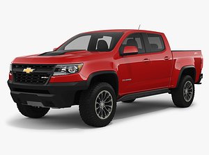 chevrolet colorado zr2 2018 3D model