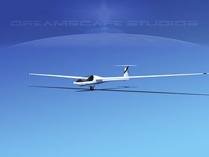 Glaser Dirks DG200 15Mtr Sailplane V08