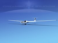 Glaser Dirks DG200 15Mtr Sailplane V08
