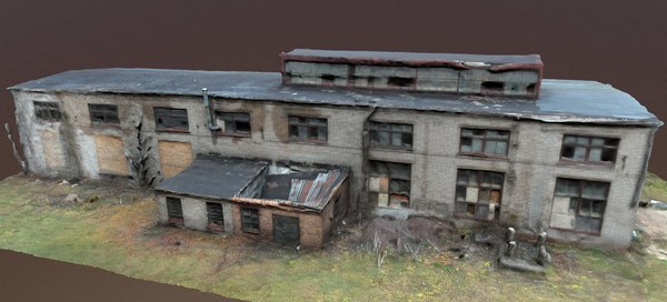 Factory building model - TurboSquid 1661534