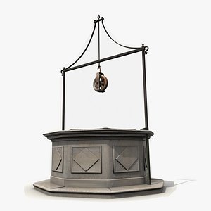 3d medieval water model
