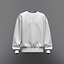 Mens Oversized Sweatshirt 3d Model