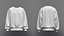 Mens Oversized Sweatshirt 3d Model