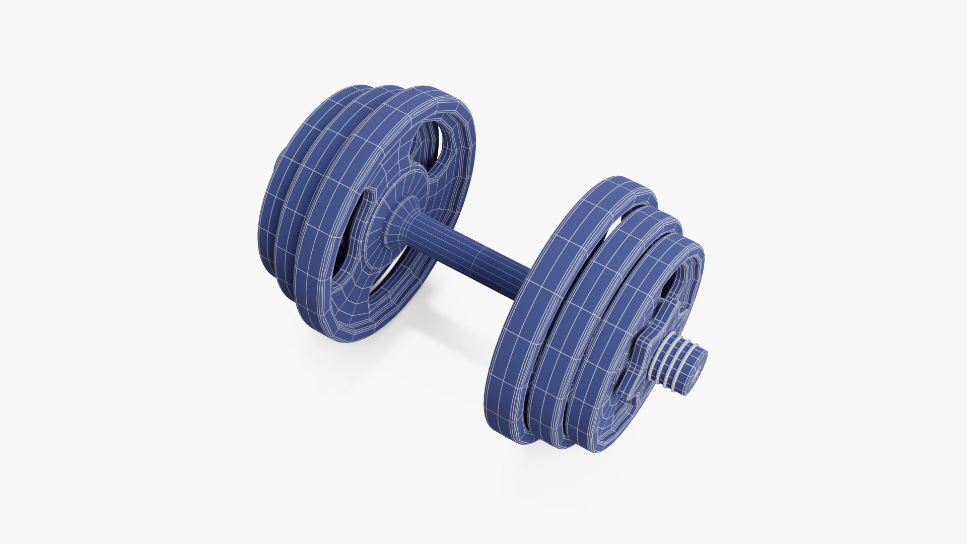 3D Dumbbell https://p.turbosquid.com/ts-thumb/w5/UAD031/Kr/wireframe_05/png/1729504662/1920x1080/fit_q87/f9965ea1e7b943cdd08321b94018829bcea9ded3/wireframe_05.jpg