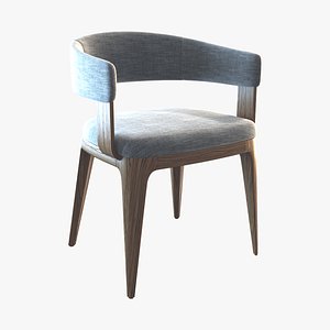Kirk Dining Chair 3D model