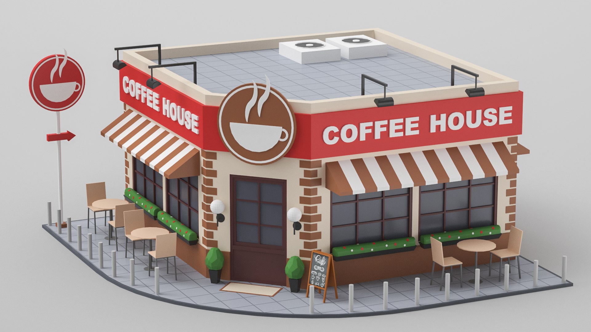 3D Low Poly Cartoon Coffee House model https://p.turbosquid.com/ts-thumb/w5/YyoxiQ/lU/coffeehouse5/jpg/1641229926/1920x1080/fit_q87/69e3391fa9d7d71b2625cde066e61d73daf760d1/coffeehouse5.jpg