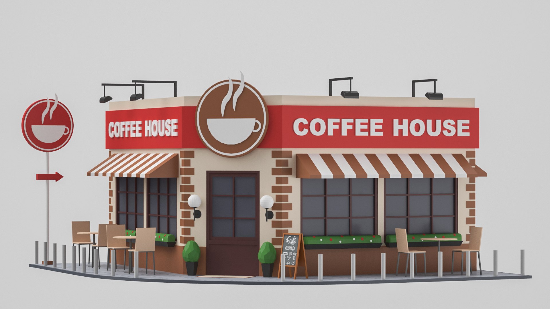 3D Low Poly Cartoon Coffee House model https://p.turbosquid.com/ts-thumb/w5/YyoxiQ/lq/coffeehouse7/jpg/1641229924/1920x1080/fit_q87/9948c3fb36863bf84cc49ca5261287726ffb48d3/coffeehouse7.jpg