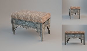 Ottoman in oriental style