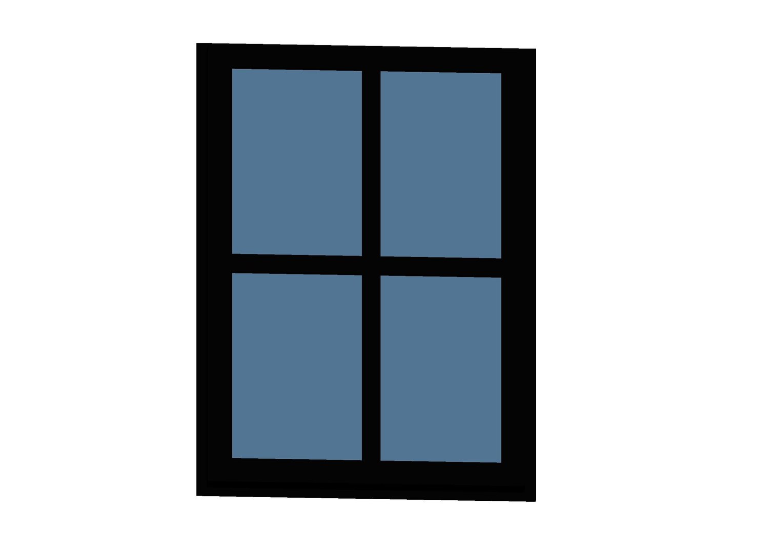 3D Basic Window Model Model - TurboSquid 1977566
