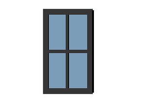 3D Basic Window Model model