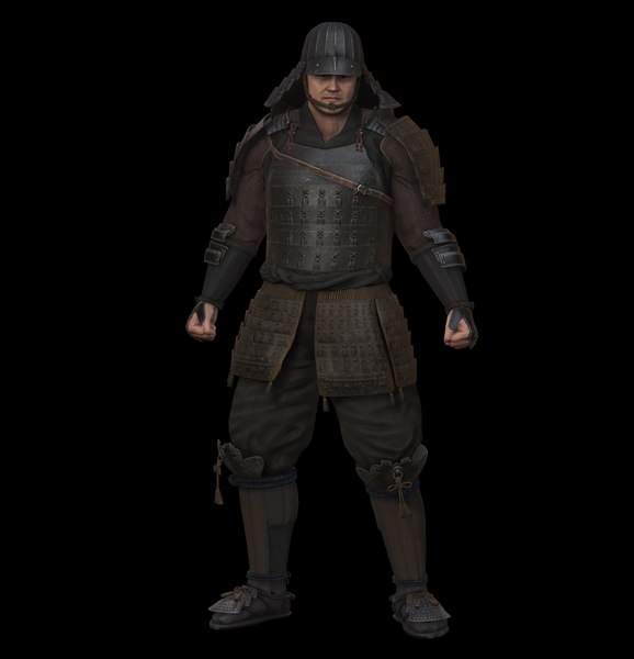 modelo 3d Samurai Warrior - TurboSquid 2074683