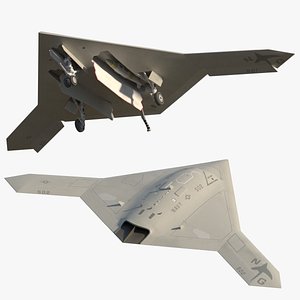 X47B Stealth drone SC model