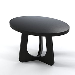 christian oval table 3ds