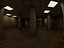 Realistic Backrooms Office Game Environment
