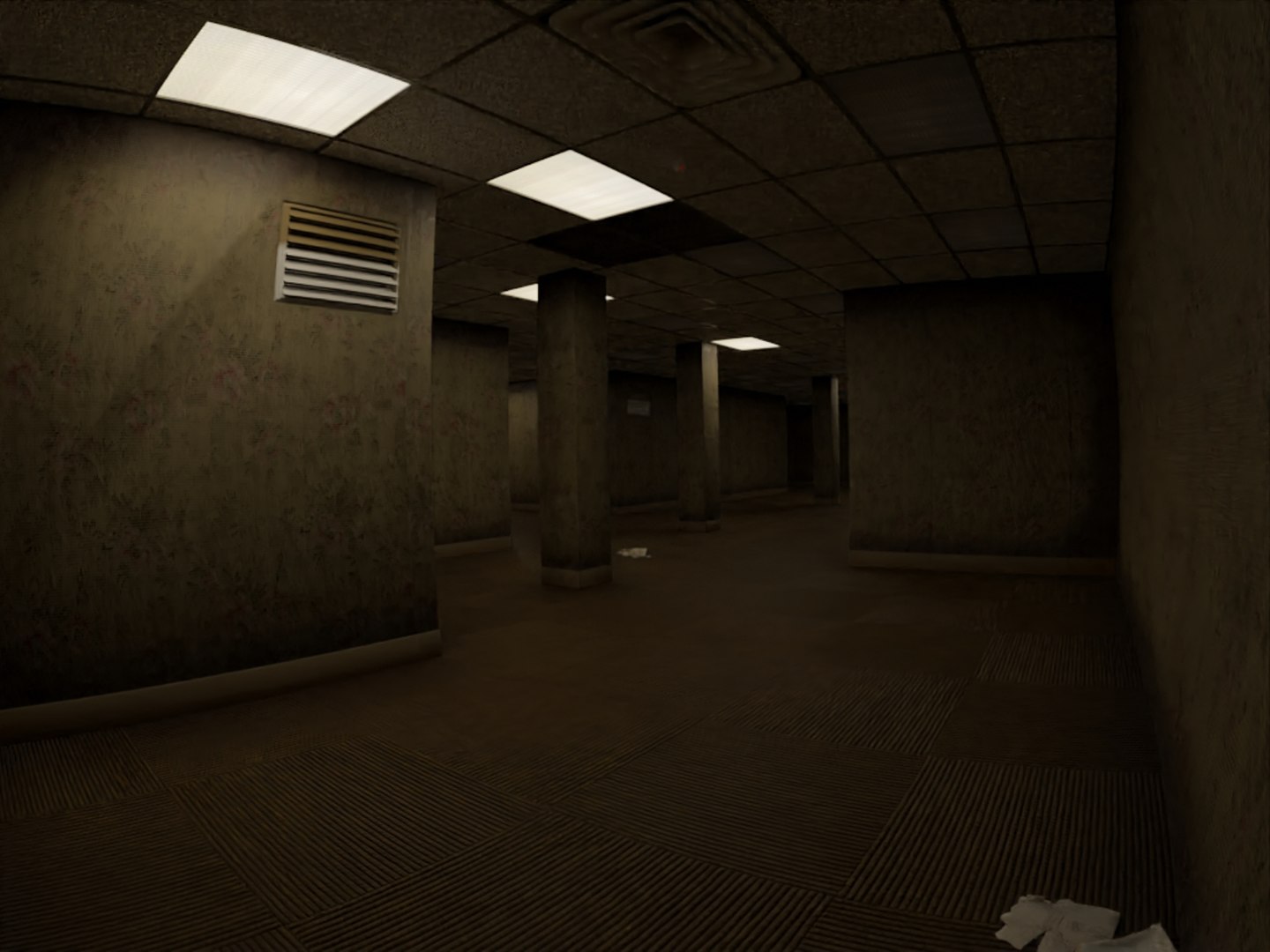Realistic Backrooms Office Game Environment 3D model https://p.turbosquid.com/ts-thumb/w5/rVscSn/Xb/upscale2/jpg/1664199891/1920x1080/fit_q87/260a451343ce3c6ba9db4e24d8741bdc706bb93b/upscale2.jpg