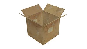 3D Cardboard box