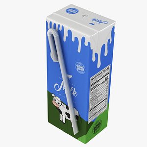 Milk Carton Box 5 model