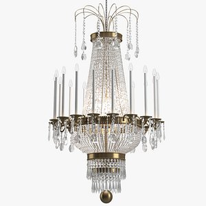 chandelier 20 3D model