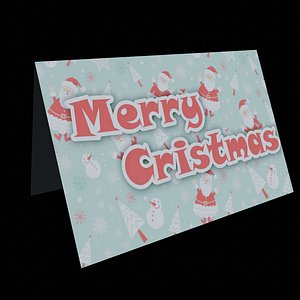 3D Gift Card Holder - Gift Packaking - Game Ready - PBR Low-poly 3D model model