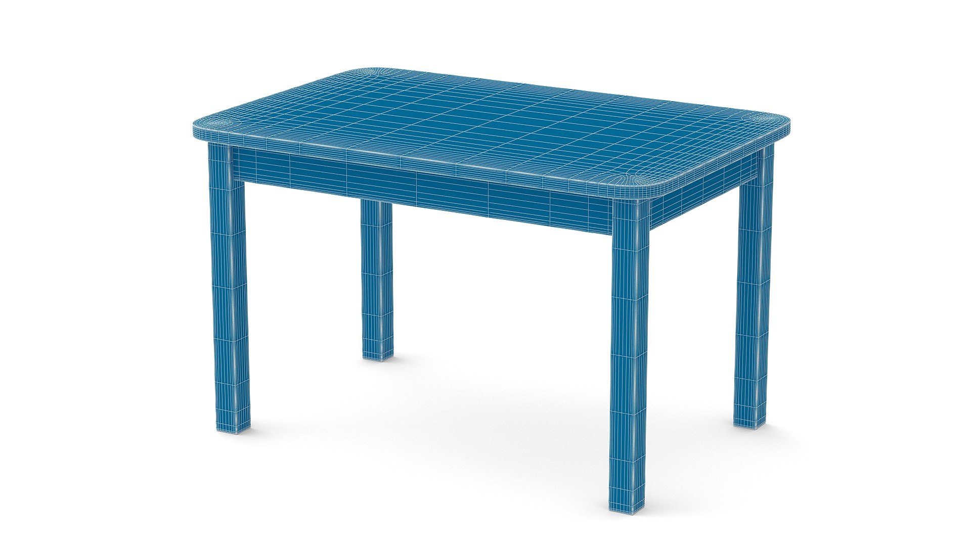 3D Kitchen Table Model - TurboSquid 1833640