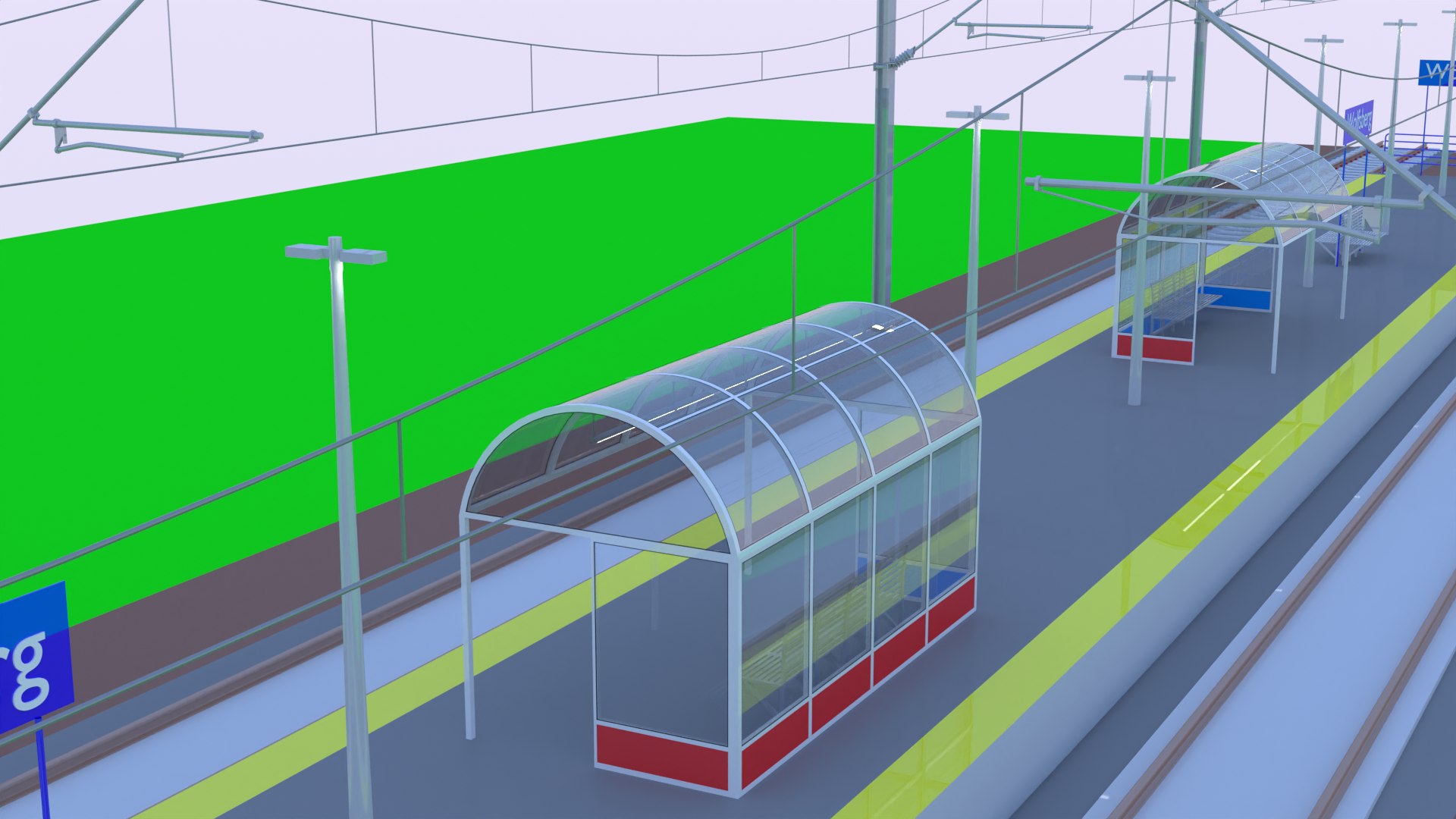 3D Local Railway Station IV - TurboSquid 2153970