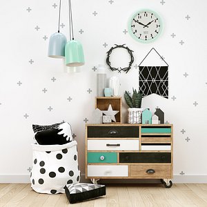 3D decorative set 01