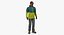 Rock Climber Winter Hiking Gear Standing Pose