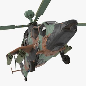 3d eurocopter tigre spanish army model