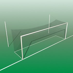 soccer goal 3d model
