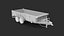 BigTex 14LP Dump Trailer 3D Model model