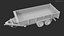 BigTex 14LP Dump Trailer 3D Model model