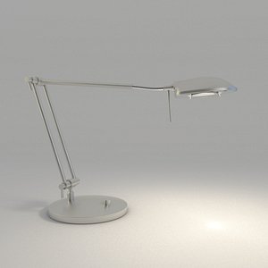 desktop lamp 3d obj
