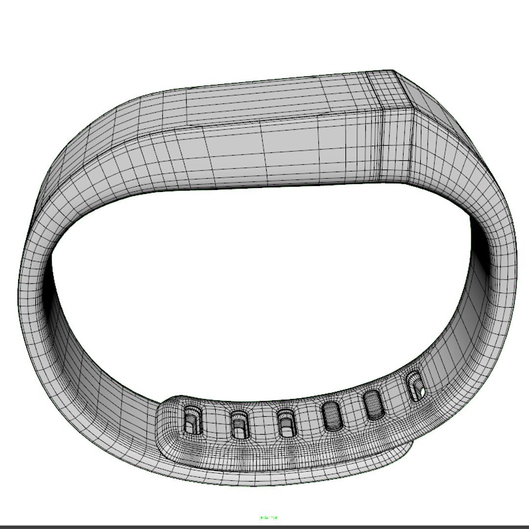 3D fitbit flex wireless activity model - TurboSquid 1313624