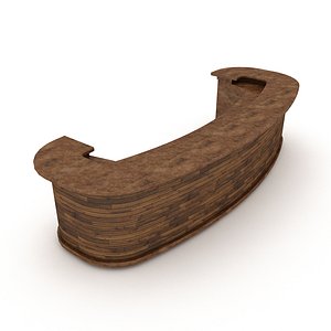 wooden reception