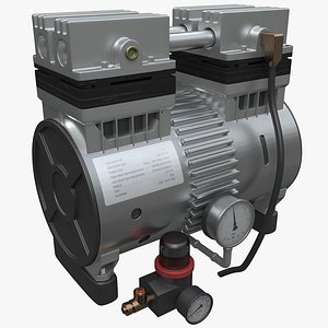 air compressor 3 3d max