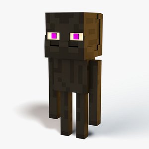 Minecraft Baby Enderman Rig model