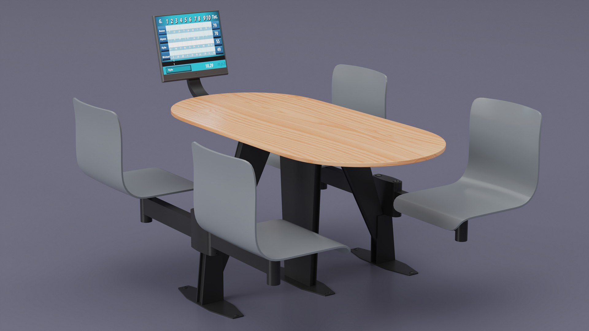 3D Oval Light Bowling Table with Red Chairs https://p.turbosquid.com/ts-thumb/w6/NkJ4BZ/S7/ovallightbowlingtablewithredchairs3dsmodel008/jpg/1716115400/1920x1080/fit_q87/57a66e5d5e674be5898e1dc8cdb82350970e5dea/ovallightbowlingtablewithredchairs3dsmodel008.jpg