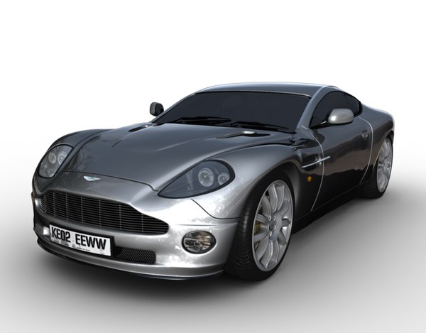 3d aston martin vanquish model