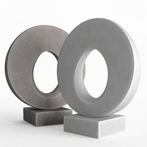 3D modern decorative abstract stone