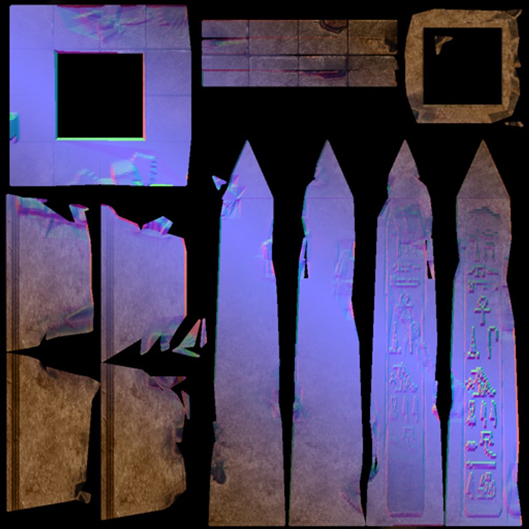 Ancient Egyptian Obelisk 3d Max