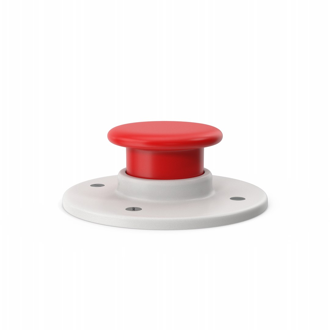 Panic Button 3D Model - TurboSquid 2194623