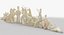 Parthenon West Pediment Statuen