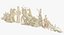 Parthenon West Pediment Statuen