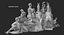 Parthenon West Pediment Statuen