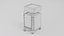 Hospital Bedside Cabinet