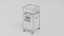 Hospital Bedside Cabinet