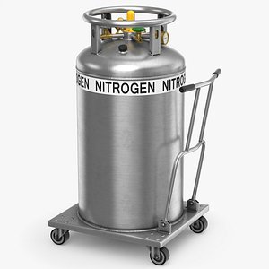 3D model nitrogen dewar