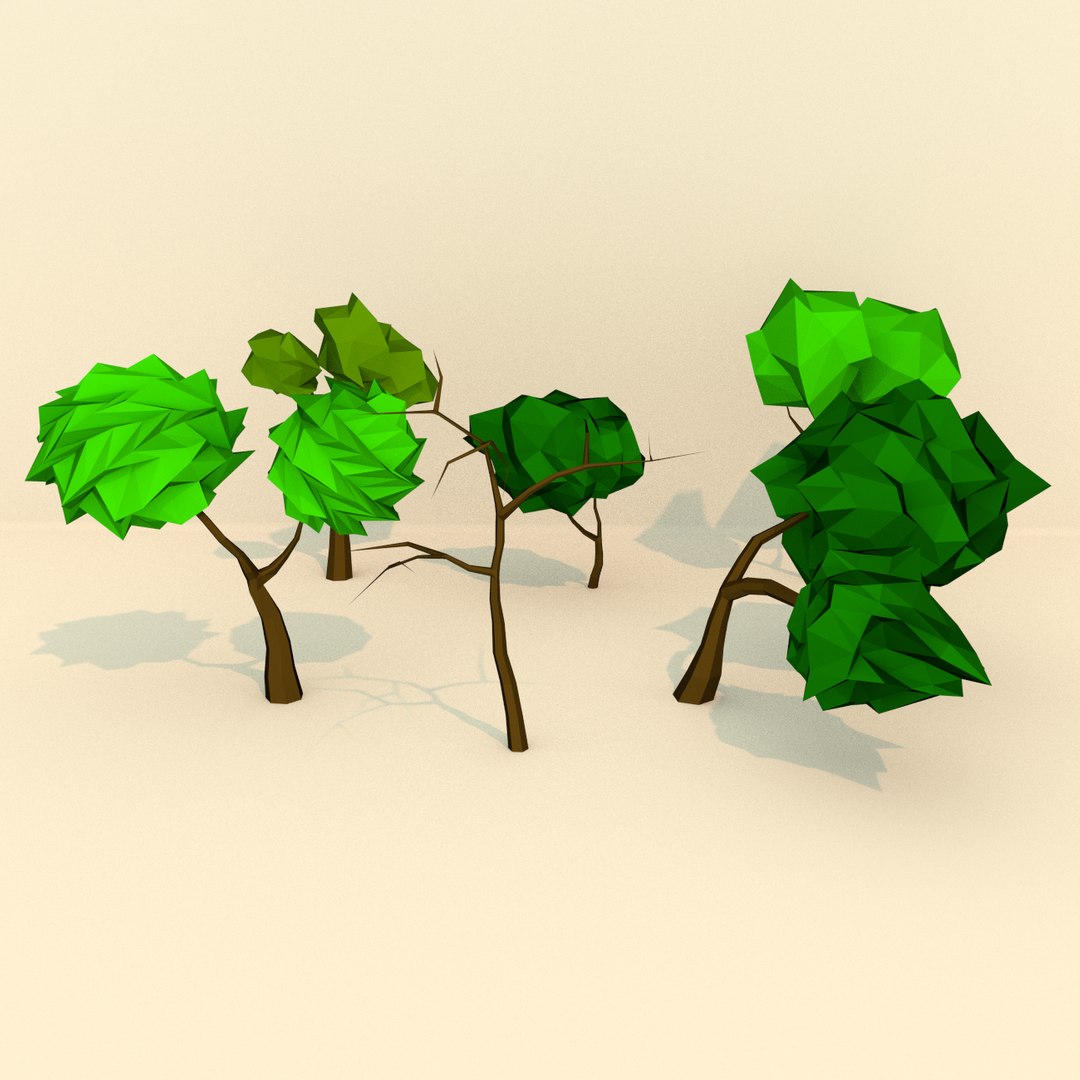 3d 3ds Art Trees