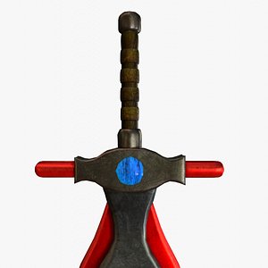 Master Blades - Red 3D model